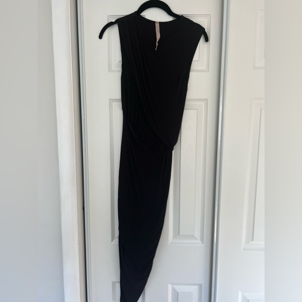 Bailey 44 Black draped dress